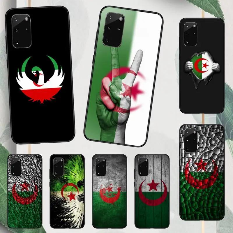 

Algeria National national flag Phone Case For Samsung galaxy A S note 10 12 20 32 40 50 51 52 70 71 72 21 fe s ultra plus