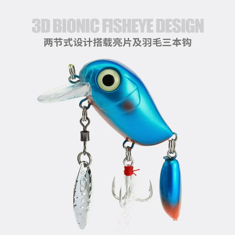 

Fishing Lure Minnow 5g 38mm Floating Wobbler Fishing Lures Jerkbait Crankbait Trout Artificial plastic Bait for Bass Fishing