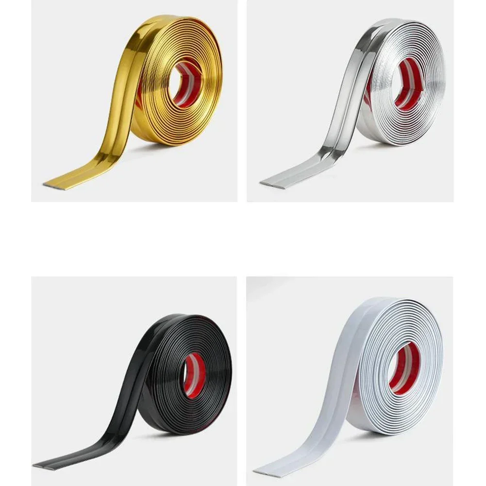 6 м * 2 см настенная угловая молдинговая отделка ПВХ клейкая плинтусная линия