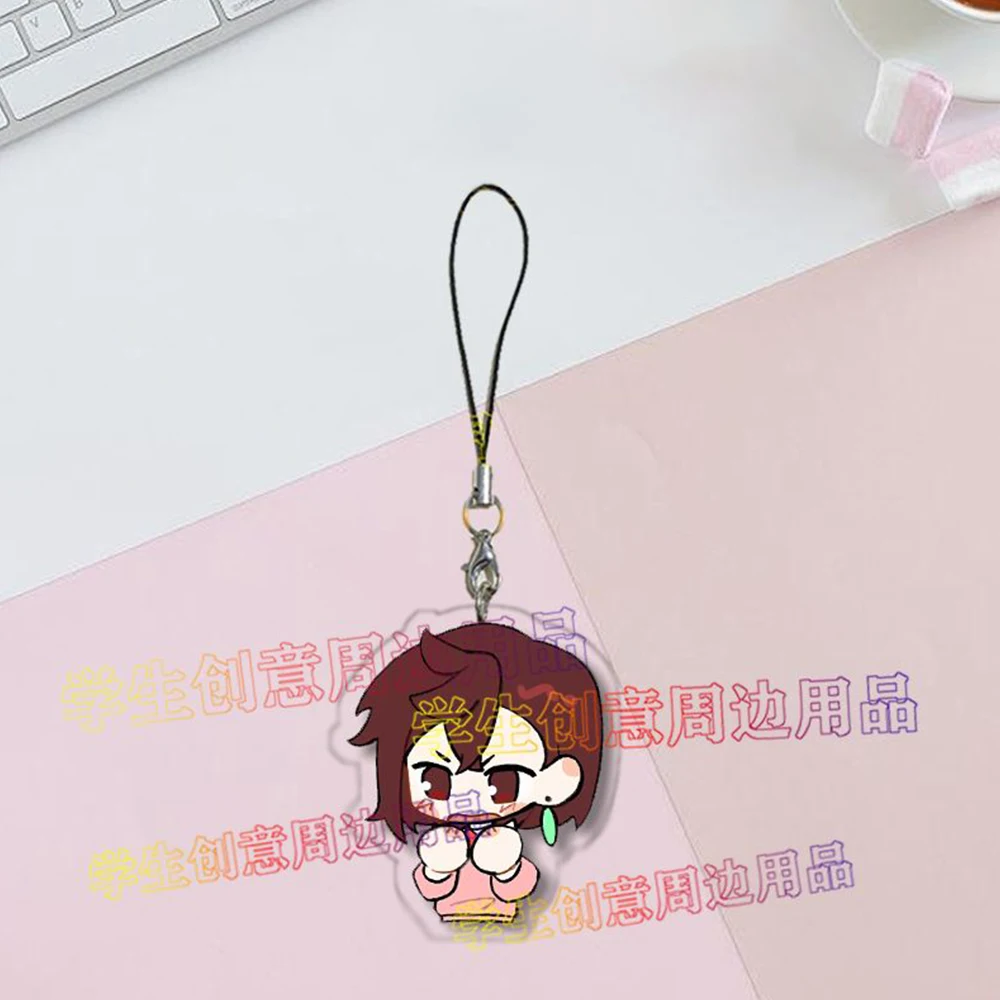 Аниме Dandadan Ken Takakura Momo Ayase косплей брелок акриловый фигурка кулон веревка сумка