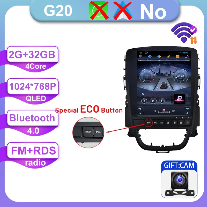 

Автомобильный радиоприемник для Opel Astra J 2009-2015, Android, авто, GPS-навигация, головное устройство, мультимедийный видеоплеер, 5G, WIFI Carplay, без 2din DVD