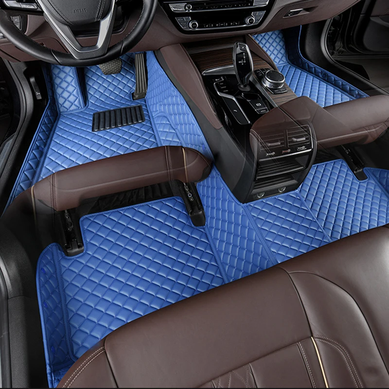 

Car Floor Mat For Volvo V70 Xc60 V60 Xc90 S90 S60 V40 C30 C70 S80 V90 Xc40 Xc70 High Quality Leather Foot Pad Auto Accessories