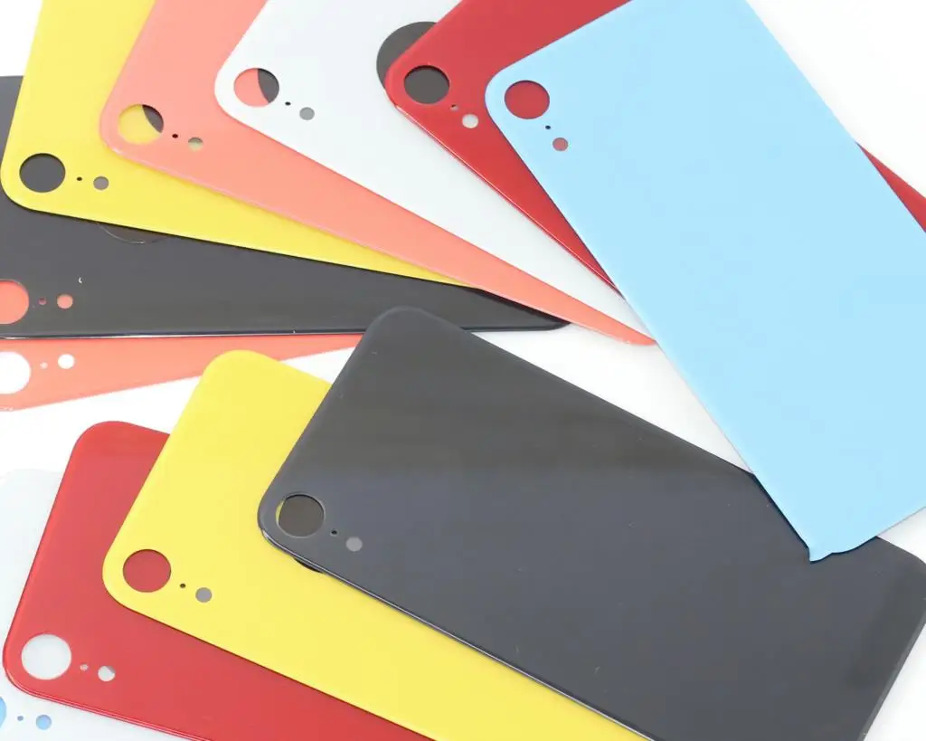 

Battery Cover Replacement with Back Sticker for iPhone XR Back Door Case Frame Back Case Glass