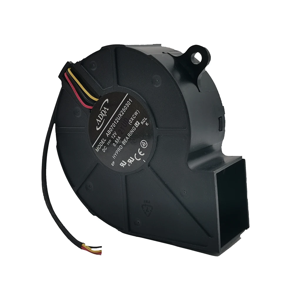 Новый и оригинальный охлаждающий вентилятор ADDA AB07012UX250301, 12 В постоянного тока