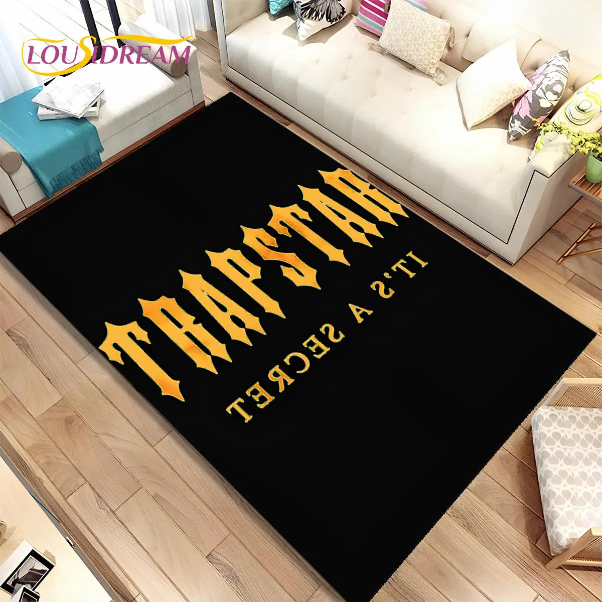 

Popular Fashion Trapstar London Area Rug,Carpet Rug for Living Room Bedroom Sofa Doormat Decoration, Kid Play Non-slip Floor Mat