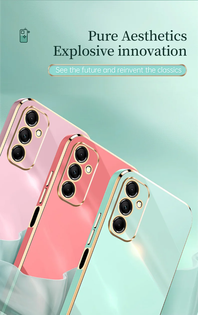 Противоударный силиконовый чехол-бампер для Samsung Galaxy M35