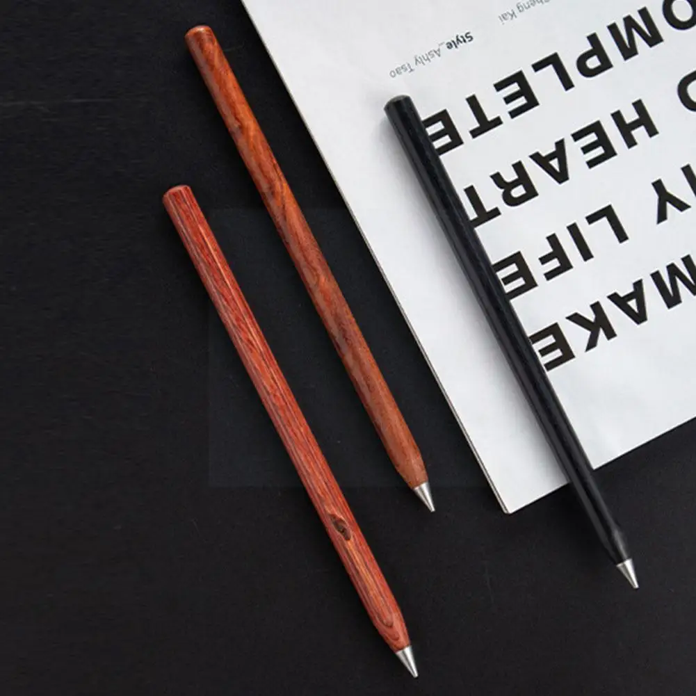

Unlimited Writing Eternal Pencil Wooden Without Ink Everlasting Supplies Pen Stationery Pen Business Pencil Office Signatur A2x5