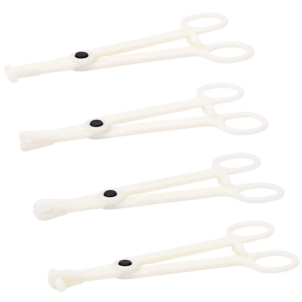 

4 вида стилей одноразовые зажимы для пирсинга, зажимы для перегородки, зажимы для пирсинга живота, пупка, детской одежды, сосков, губ, бровей