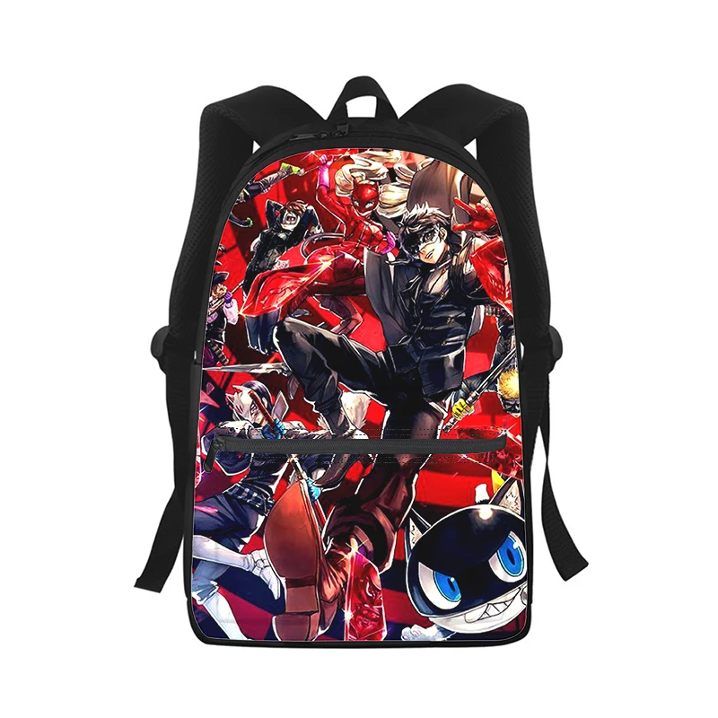 Persona 5 Take Your Heart P5 Men Women Backpack 3D Print Fashion Student School Bag Laptop Backpack Kids Travel Shoulder Bag