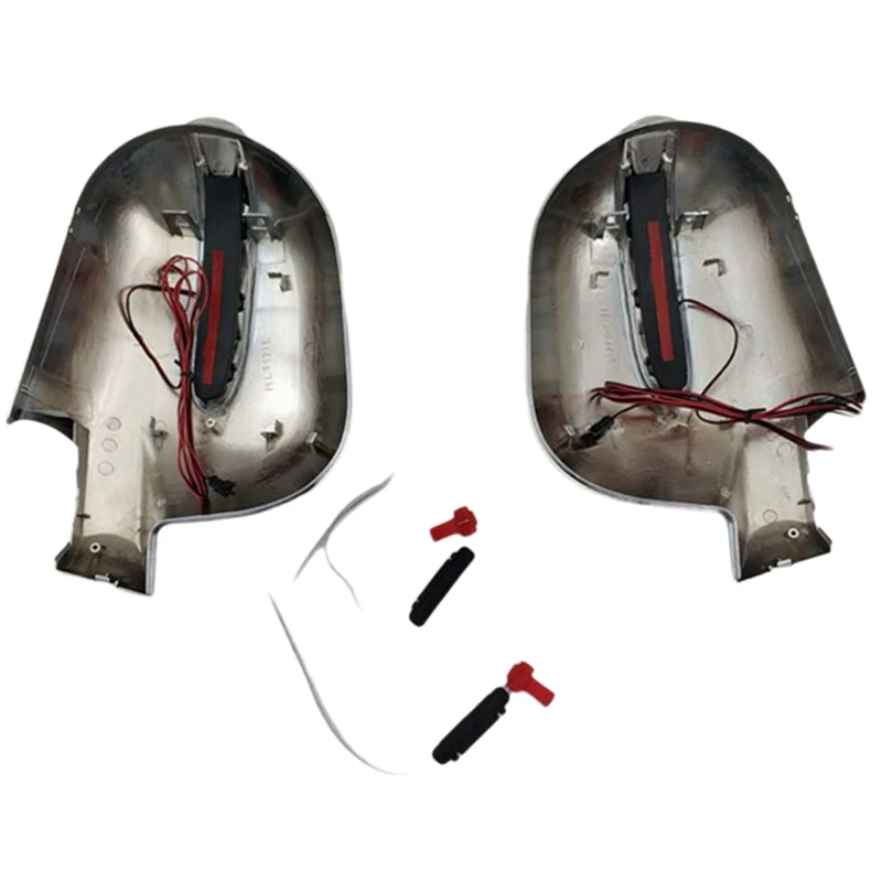 1 пара чехлов для автомобильных зеркал заднего вида с фотоинтерфейсом Mercedes-Benz