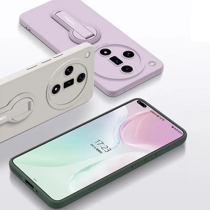 Чехол для OPPO Find X7 ультра противоударный мягкий жидкий силиконовый чехол защитная