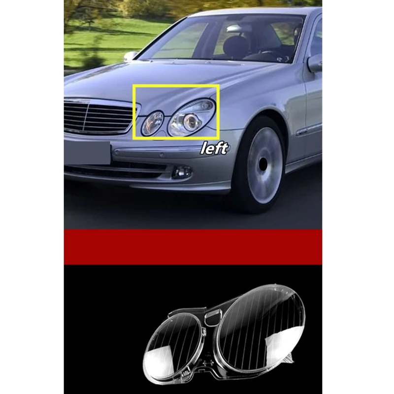 Левая БОКОВАЯ головка для Mercedes-Benz E Class W211 2003-2008 E320 E350 E500