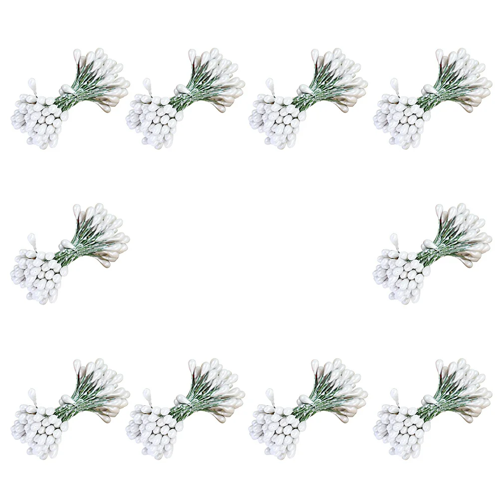 

Flower Stamen Craft Stamens Christmas Double Berry Winter Berries Accessories Scrapbook Supplies Decorative Stem Cake Heads Wire
