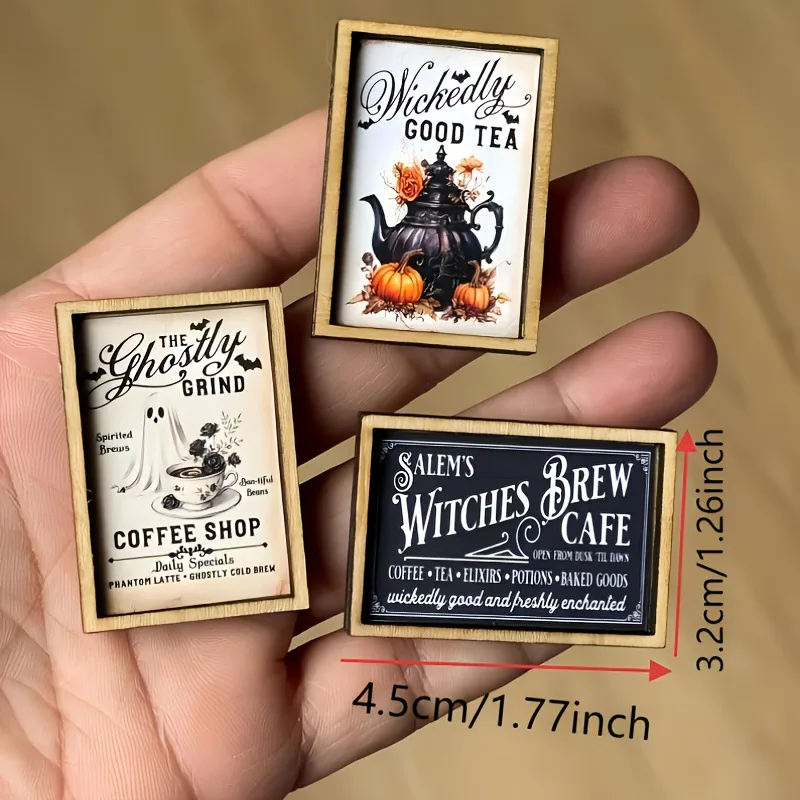 

Набор миниатюр Хэллоуин 3 шт.