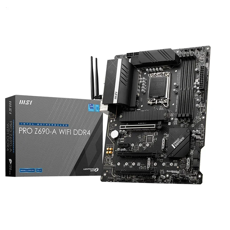 Гнездо MSI PRO Z690-A WIFI DDR4 LGA1700, материнская плата PCIE 4 ATX с ...