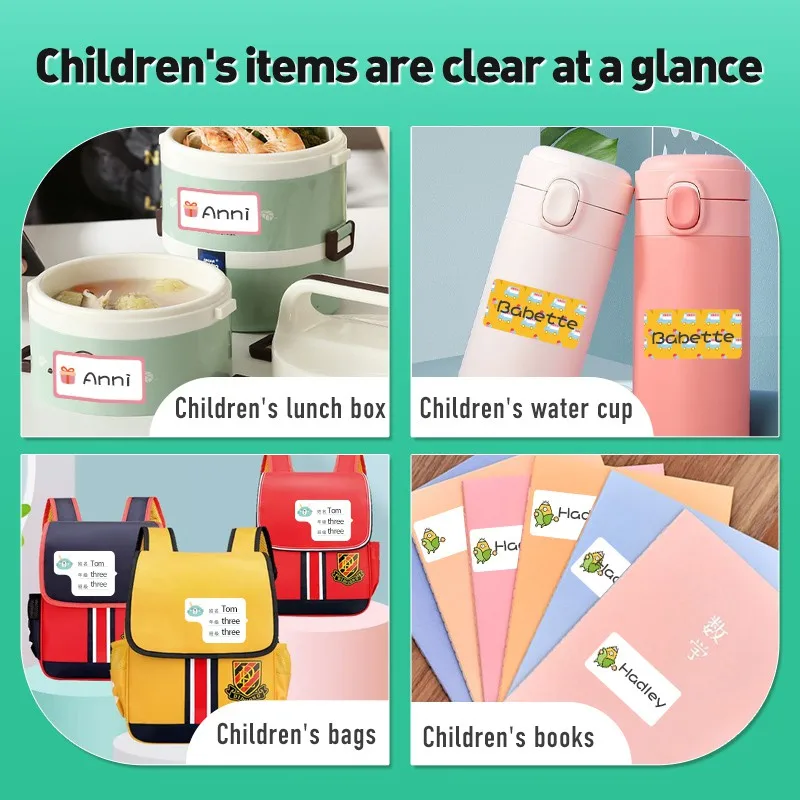 Самоклеящаяся бумага для этикеток милая мультяшная серия термоэтикетки ценники