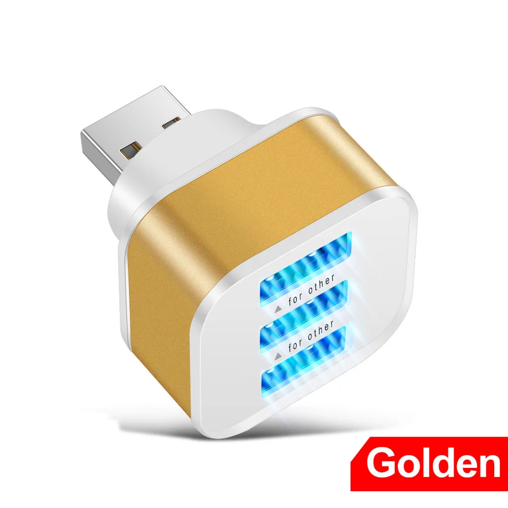 

Extender USB Extender 12G Can Only Charge Gold Silver Black Not Transfer Data Can Support Connecting 3 USB Ports