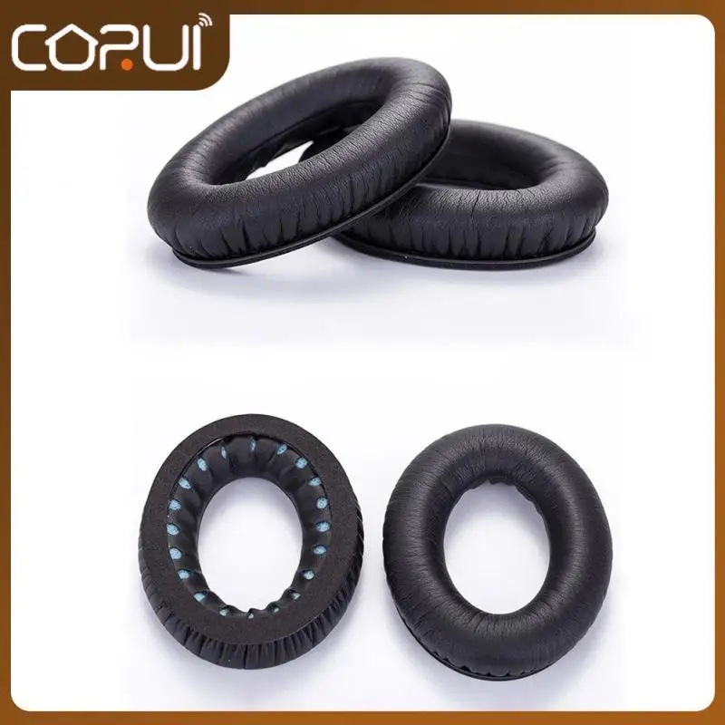 

1pair Headphone Cover For Qc15 Qc25 Qc35 Ae2 Headphone Earpads Earpads Cushion Replacement Ear Pads Ear Cushion Leather Earmuff
