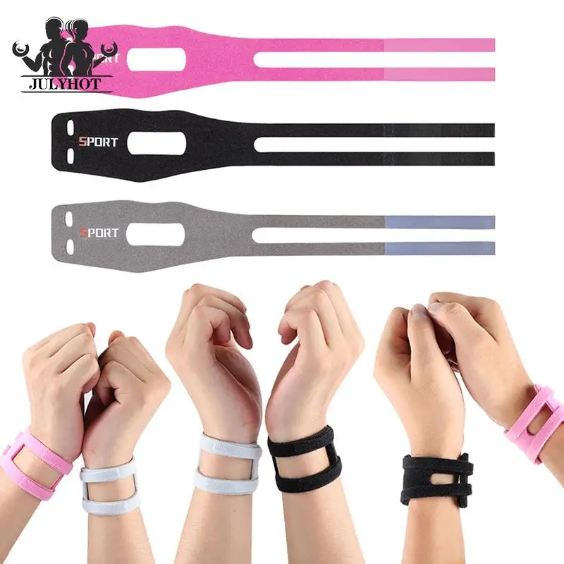 

1pc Adjustable Sports Wrist Support Band Portable Fitness Sprain Protection Pain Relief Tear Injury Brace Training Hand Bands