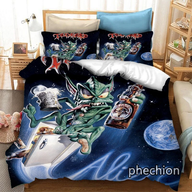 Постельное белье phechion Tankard Band с 3D рисунком пододеяльник наволочки цельный