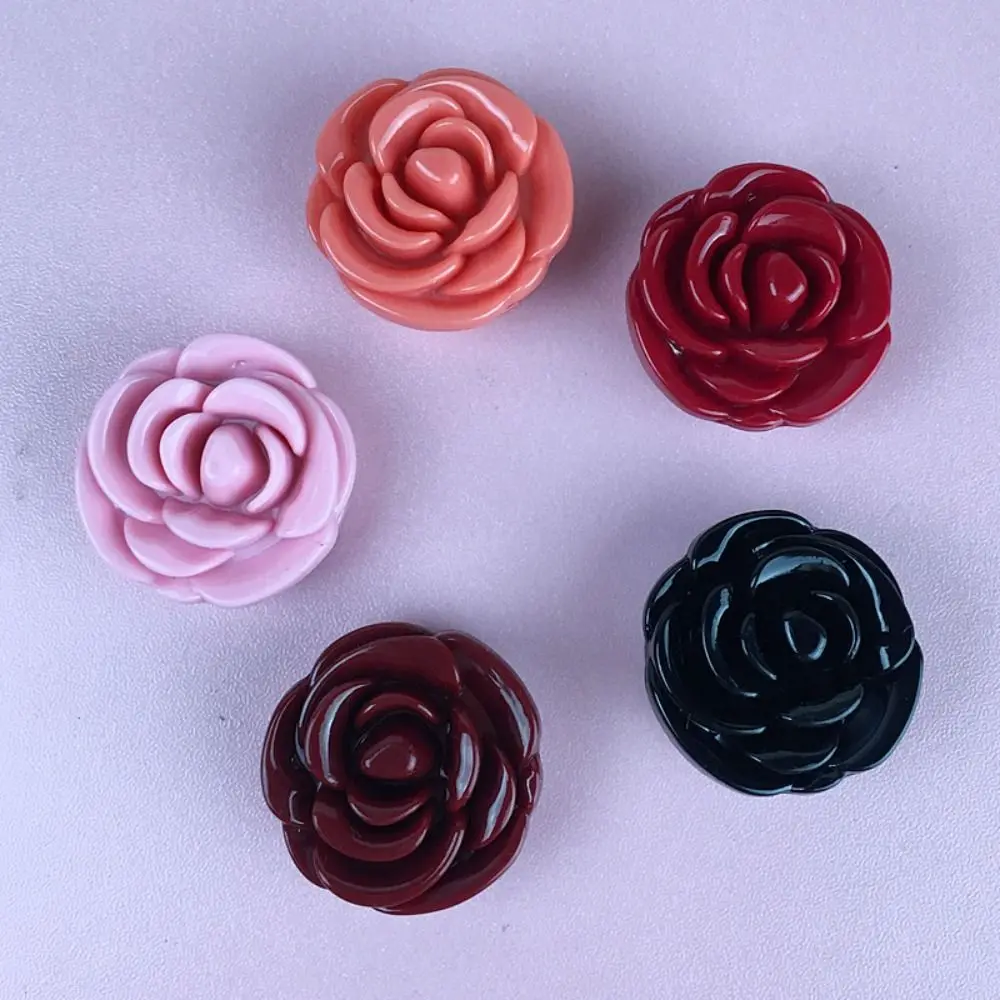 Маленький зеркальный контейнер для теней век емкость 3D-розовых косметический