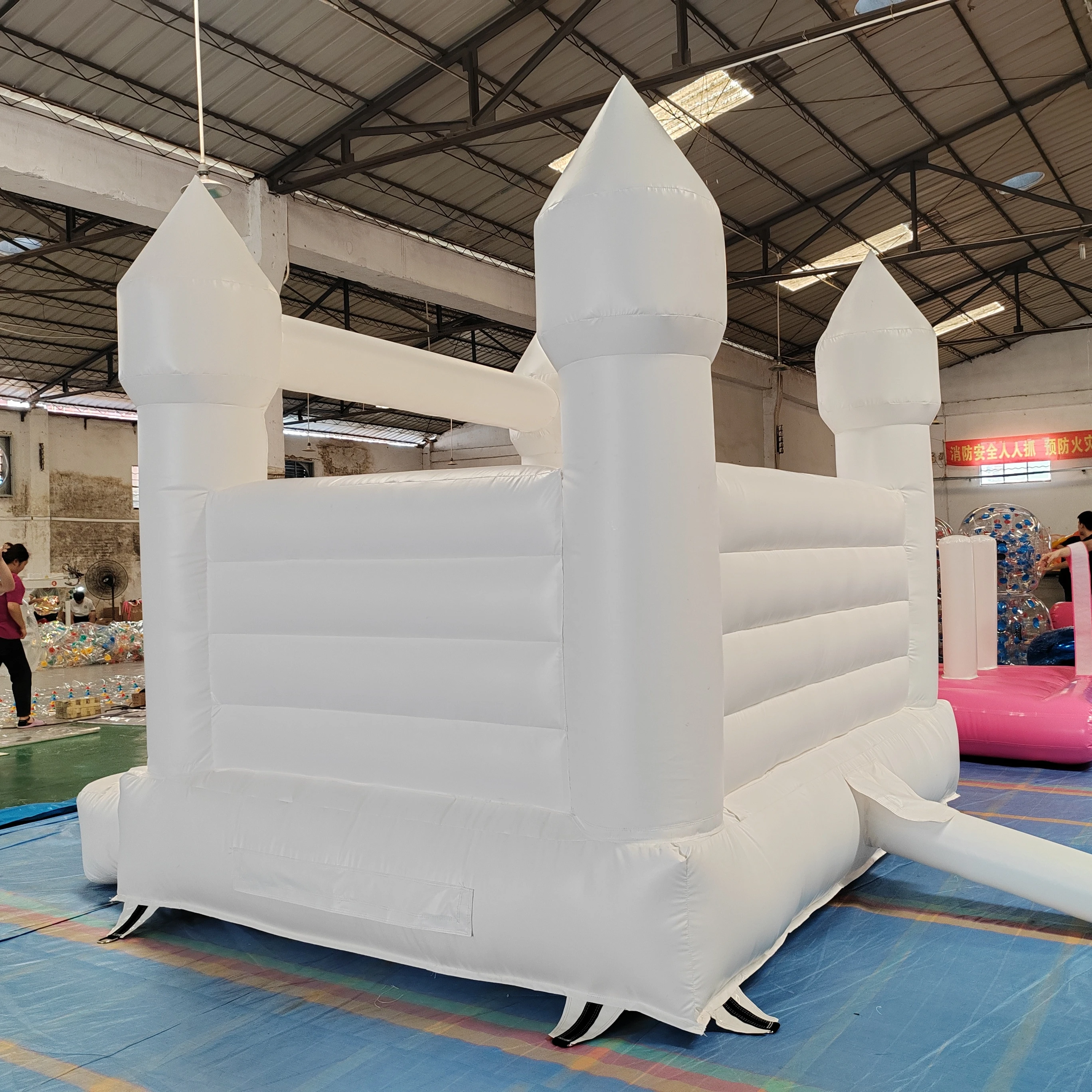 Детский уличный воздушный дом свадебный сад газон игра с проектом батут надувной