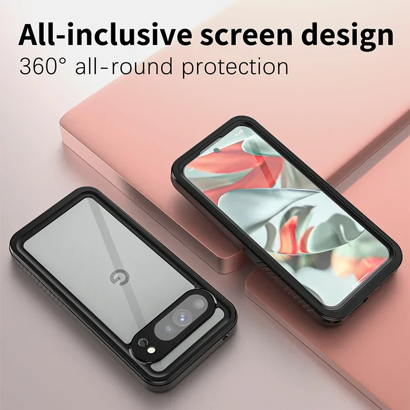 Водонепроницаемый чехол-подставка IP68 для Google Pixel 9 Pro XL PXIEL PRO пылезащитный чехол