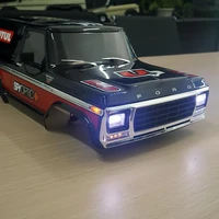 front rear lights climbing roof combined control lights ic light group set led remote control car modification for trx4ft