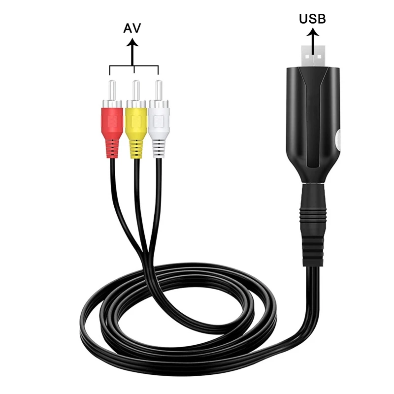 USB 2 0 Карта видеозахвата AV композитный кабель-адаптер 3RCA Для USB-захвата |