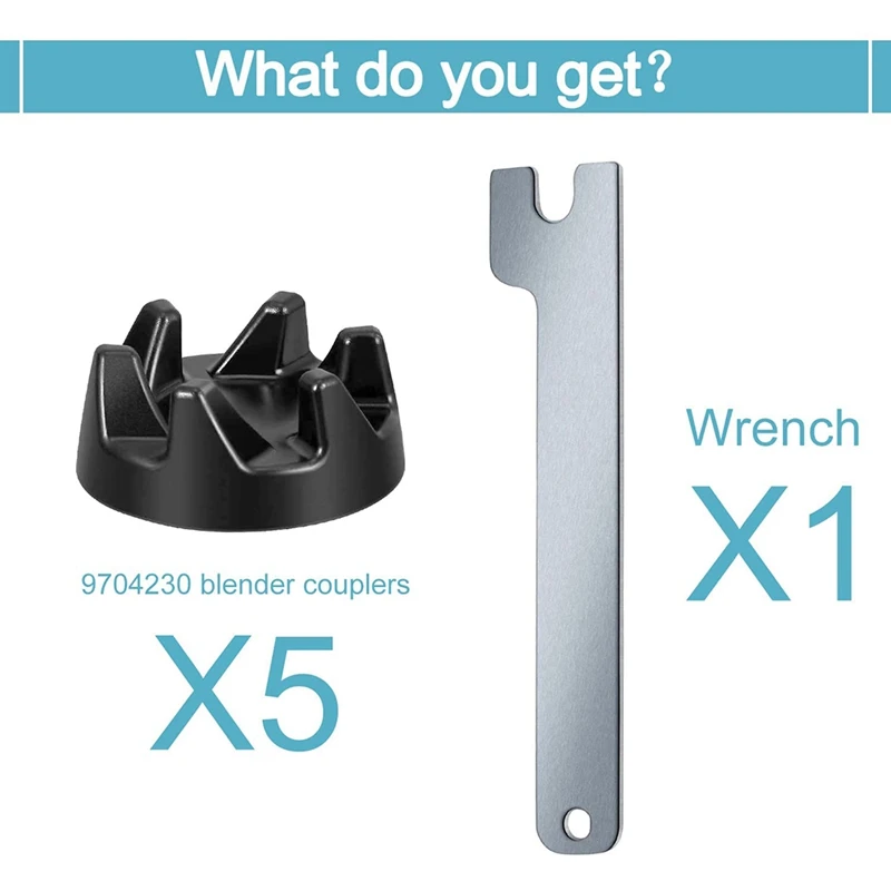 Сменные детали для миксера 9704230 5 шт. сменные аксессуары фотооборудования из