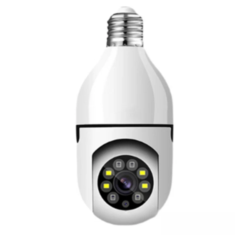 

MOOL 5MP E27 Bulb Wifi Surveillance Camera Indoor 4X Digital Zoom AI Human Detect Full Color Night Vision Wireless Camera