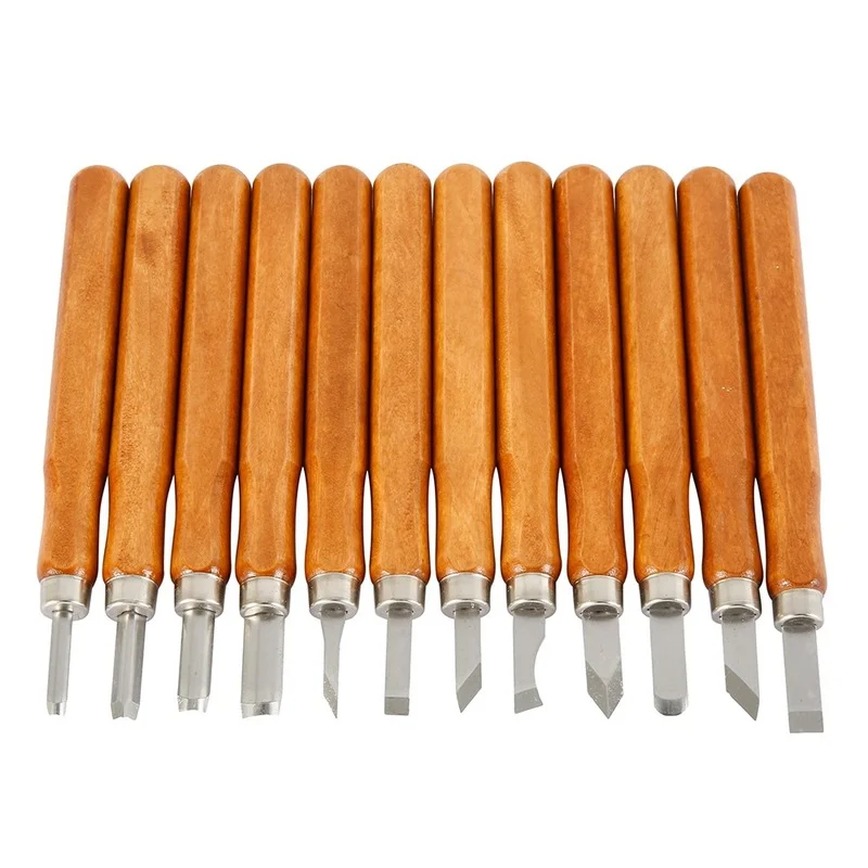 

12 шт., набор для резьбы по дереву