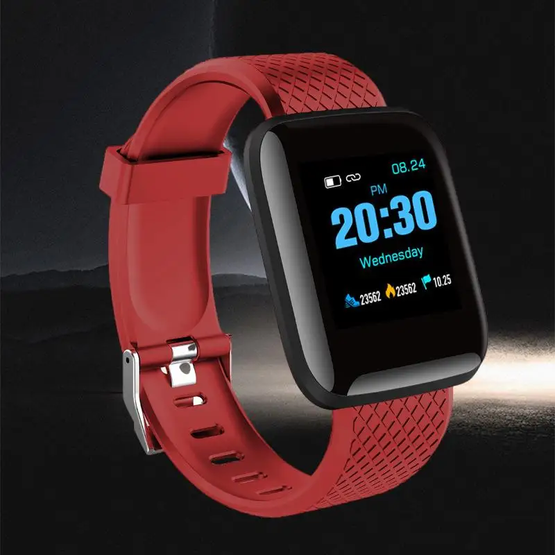 

116plus Bluetooth Smart Bracelet with Heart Rate Monitoring - The Ultimate Sports Watch for Fitness Enthusiasts