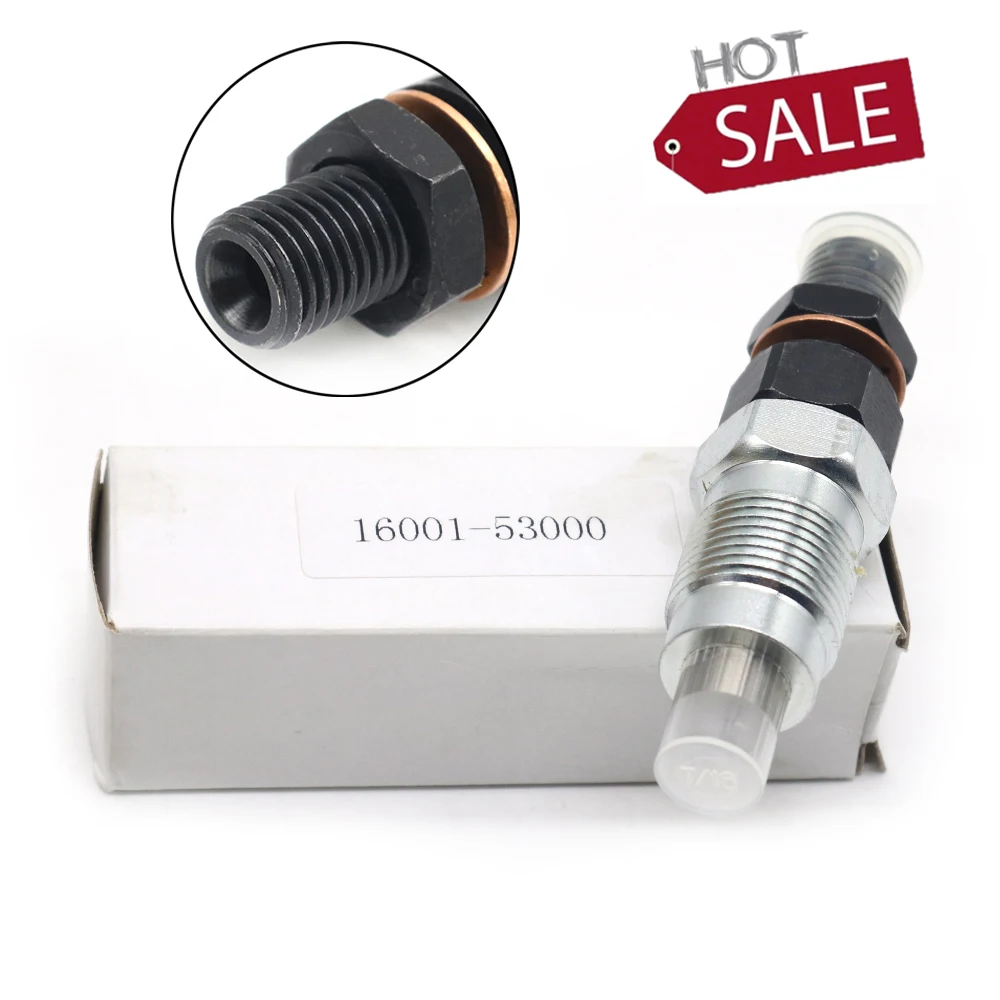 

1pcs New D722 D782 Engine Fuel Injectors 16001-53000 16001-53002 For Kubota GF1800E BX1860 BX1880 BX2360 Fuel Injection Nozzle