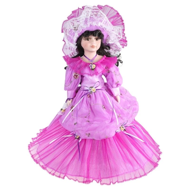 Викторианская фарфоровая кукла европейская Reborns с платьями сельский дом