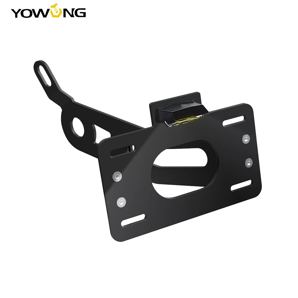 Новый боковой ограничитель крыла боковое Крепление держатель номерного знака CNC