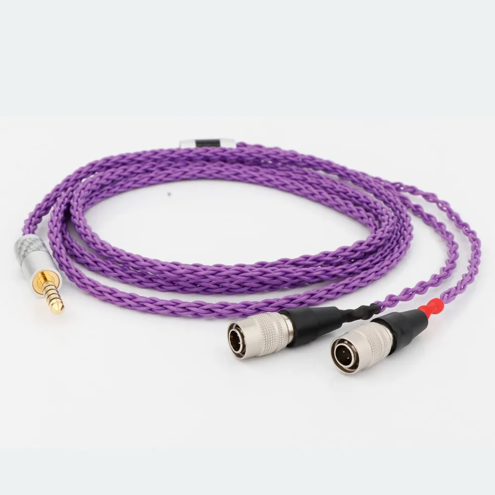 

Dan Clark Audio Mr Speakers Ether Alpha Dog Prime Earphone Hi-End Upgrade Cables With 7N OCC Silver Plated Headphone cable