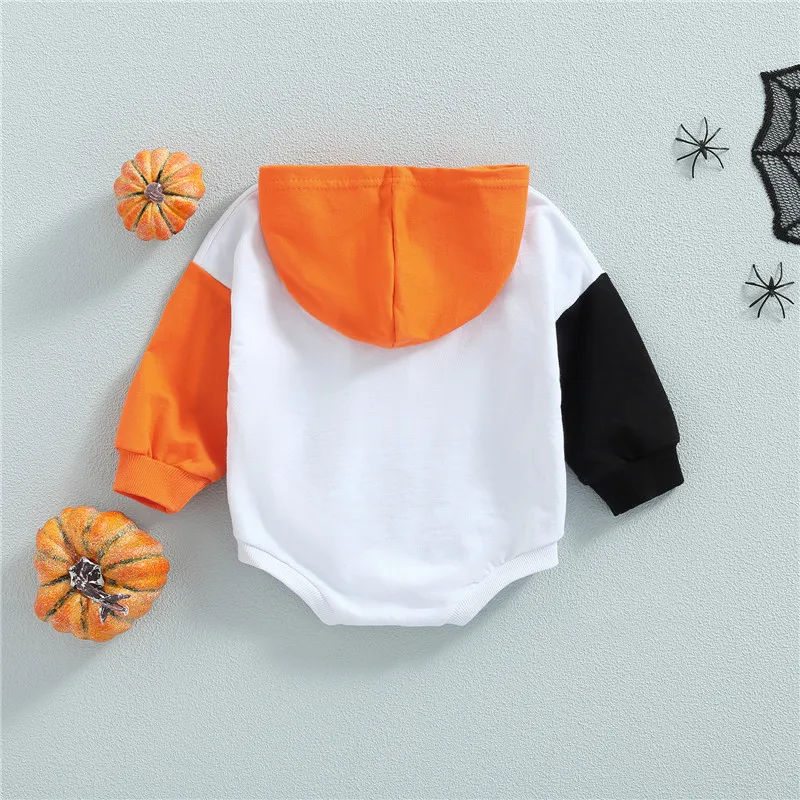 Женский Повседневный Комбинезон одежда Hallowen контрастный цвет полосатый принт с