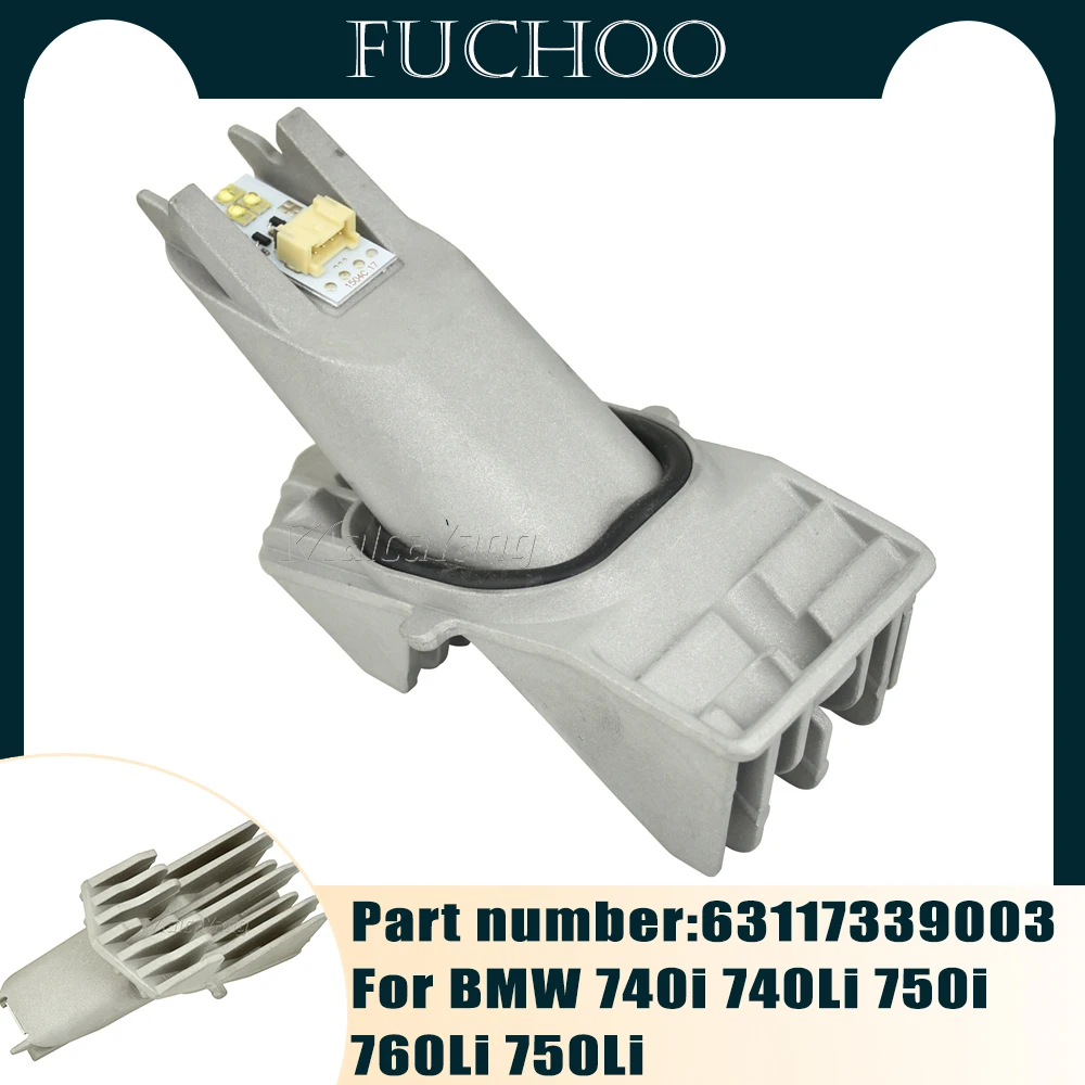 

Для BMW 740i 740Li 750i 750Li 760Li новая стандартная деталь для передних фар с ангельскими глазами, модуль управления для дневных ходовых огней 63117339003