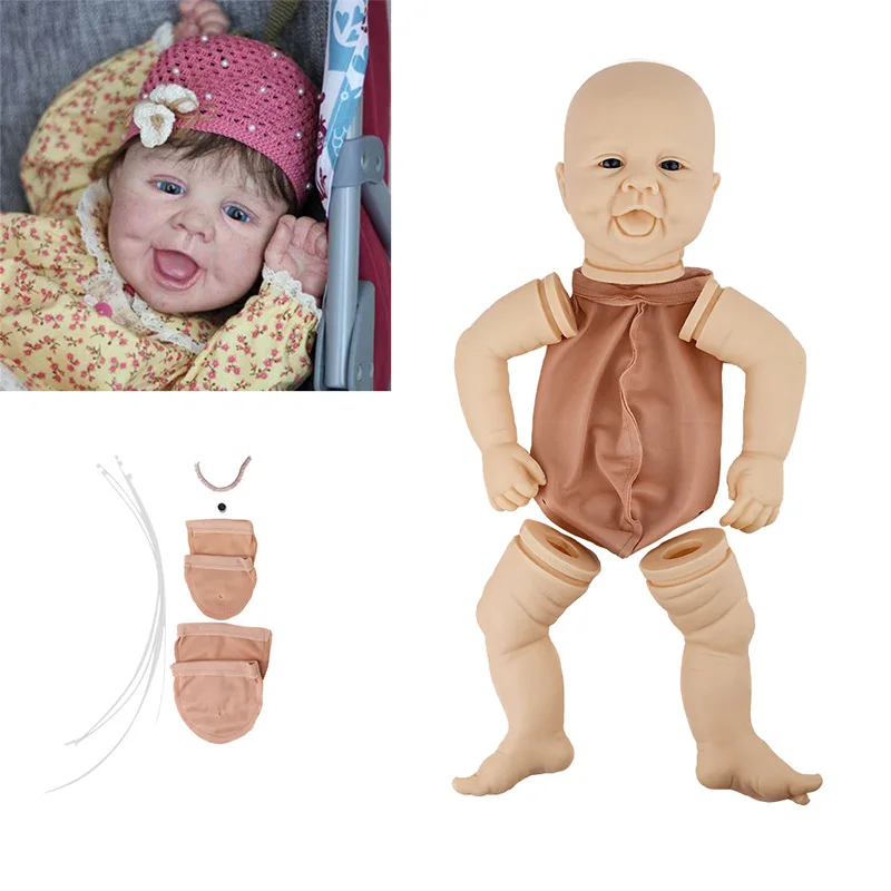 

50cm Reborn Doll Kit DIY Unfinished Doll Parts Fresh Color
