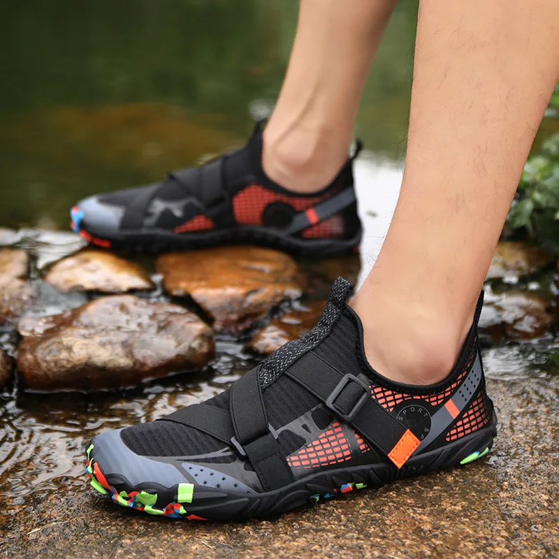 

Large Size Men's Shoes 2022 Summer Hiking Shoes Summer Wading Outdoor Mountaineering Rock Climbing Fitness Swimming Beach Shoes