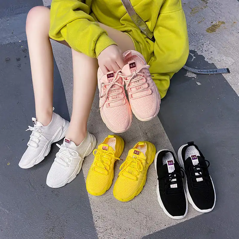 

Yellow Sports Shoes Cycling High Top Sneakers Women Luxury Designer Trainer Sneakers Sport Woman Running Running Shoes Tennis