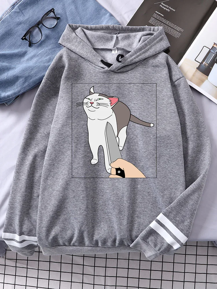 

Свитшот женский с длинным рукавом, круглым вырезом и карманом