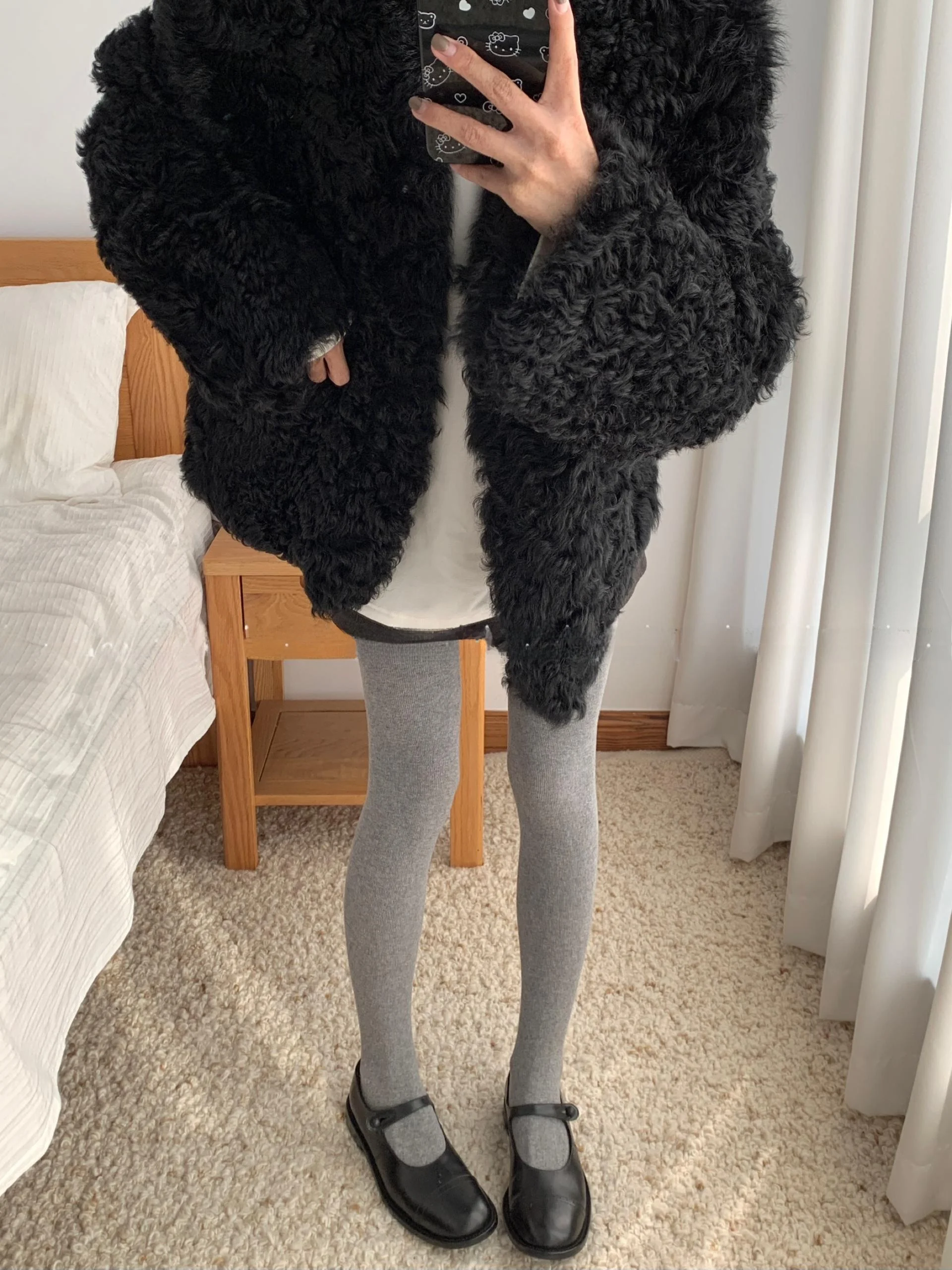 Gwwen осенние и зимние серые полые эластичные утягивающие брюки с бриллиантами