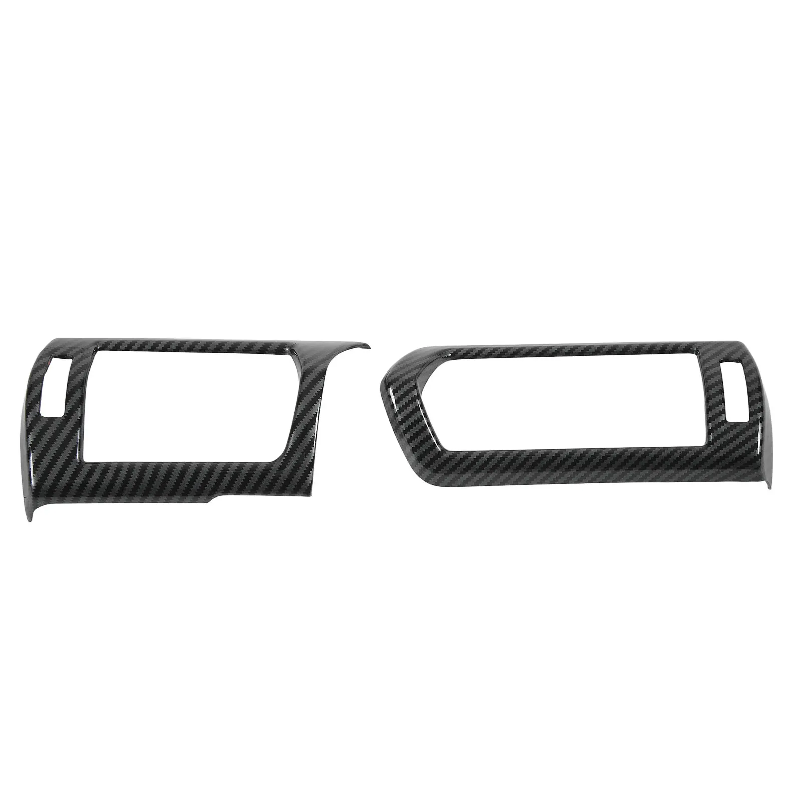 2 шт. Кондиционер вентиляционное отверстие отделка крышка углеродного волокна