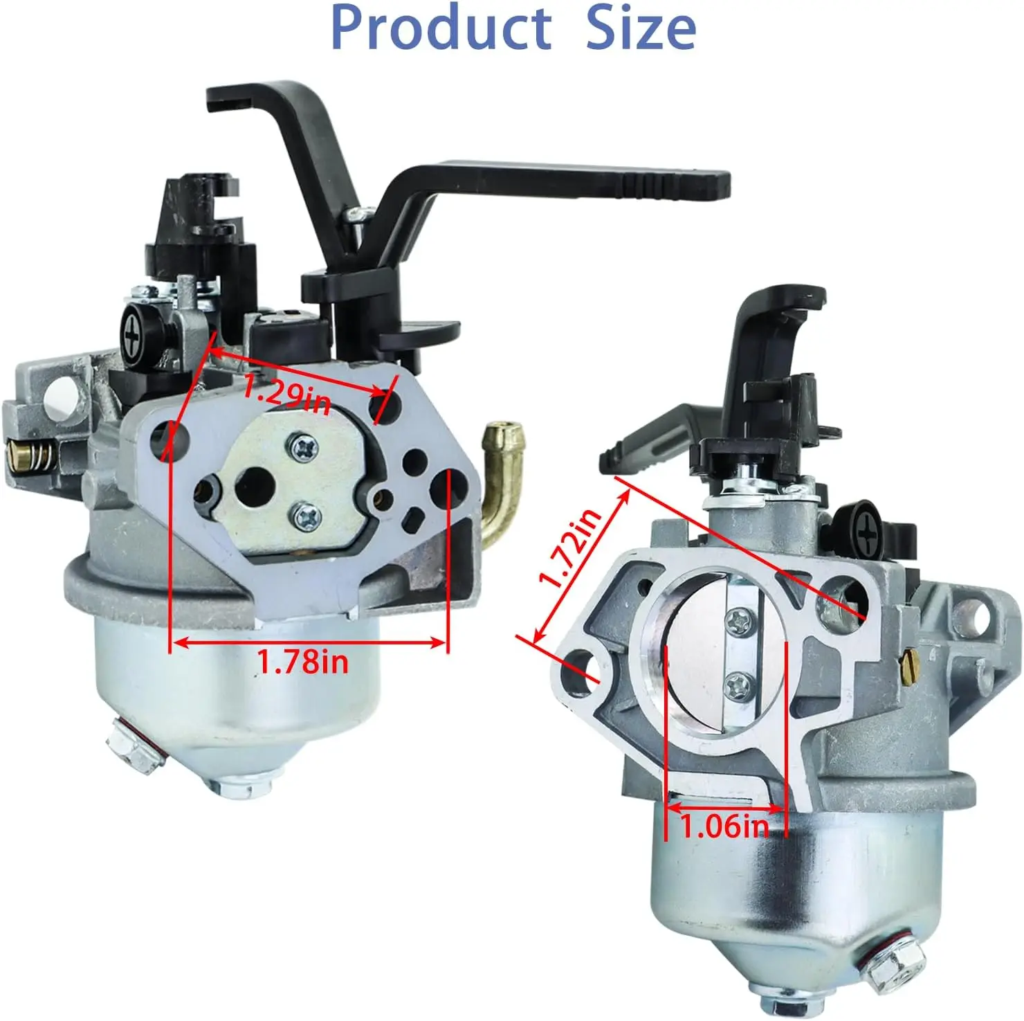 Фото Карбюратор Huayi 030594 для генераторов Troy Bilt 6250 Вт и 8500 Вт, 030594A, 030594, с воздушным фильтром и комплектом для обслуживания, совместимый с [номером модели, если применимо]. №2
