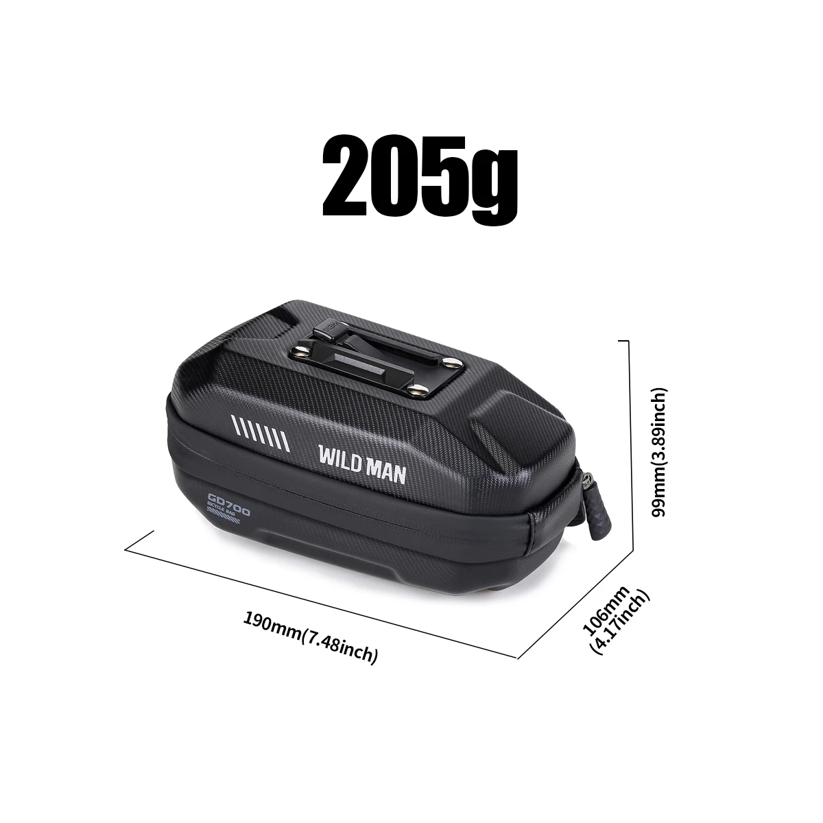 Wild Man Gd700 Водонепроницаемая Седельная Сумка Для Горного Велосипеда