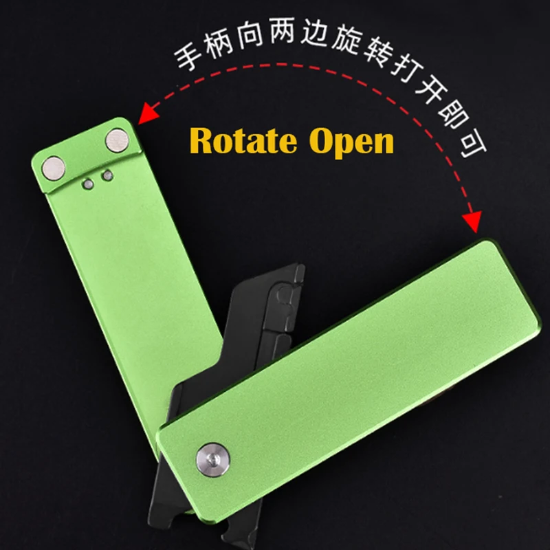 Открытый нож из алюминиевого сплава