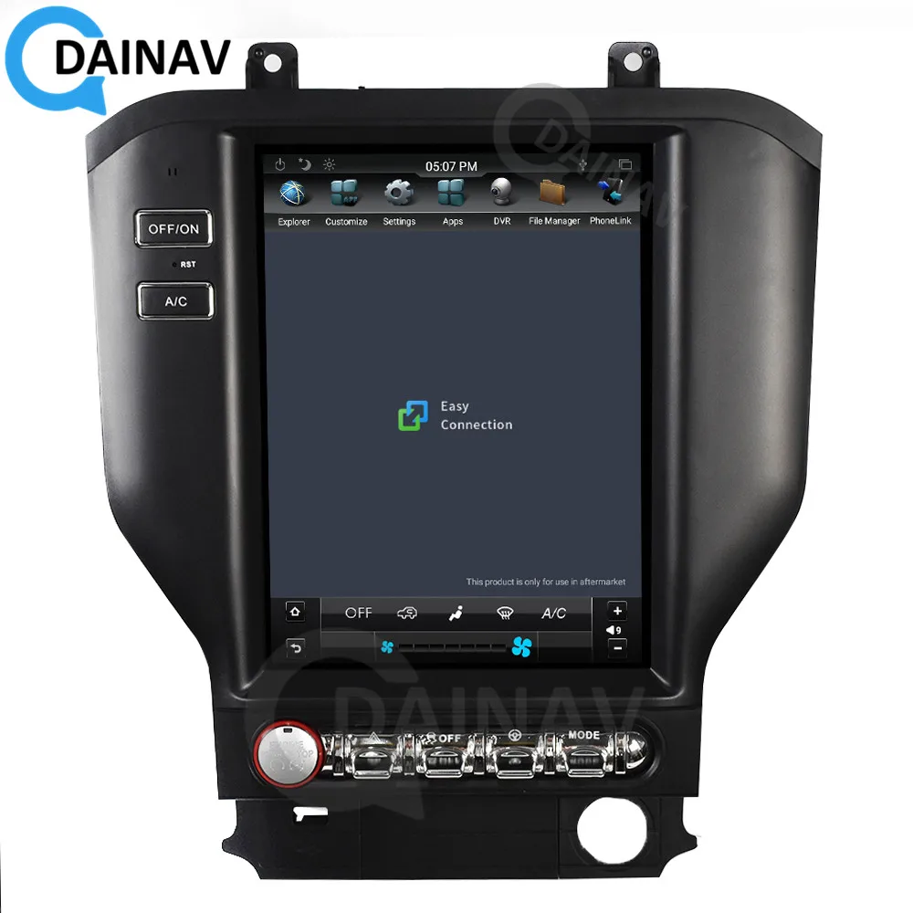 

Автомобильный GPS-навигатор на Android для Ford Mustang 2014-2018, автомобильный Стерео Авторадио, проигрыватель, HD экран, стиль Теслы, автомобильное радио...