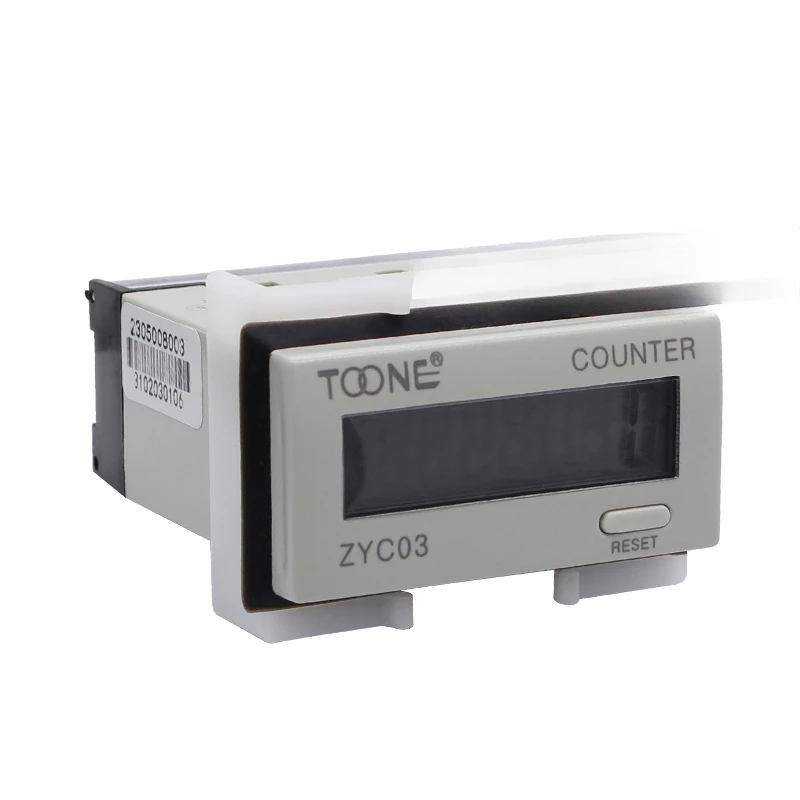 Маленький электронный счетчик Shanghai Zhuoyi ZYC03-8L (H7EC BLM) VLH без напряжения с автономным